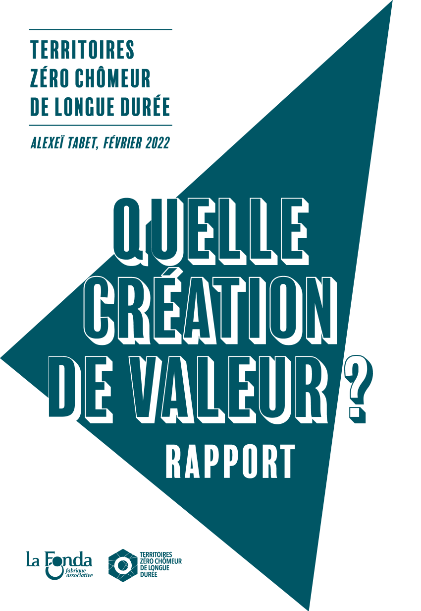 Territoires zéro chômeur de longue durée : quelle création de valeur ?