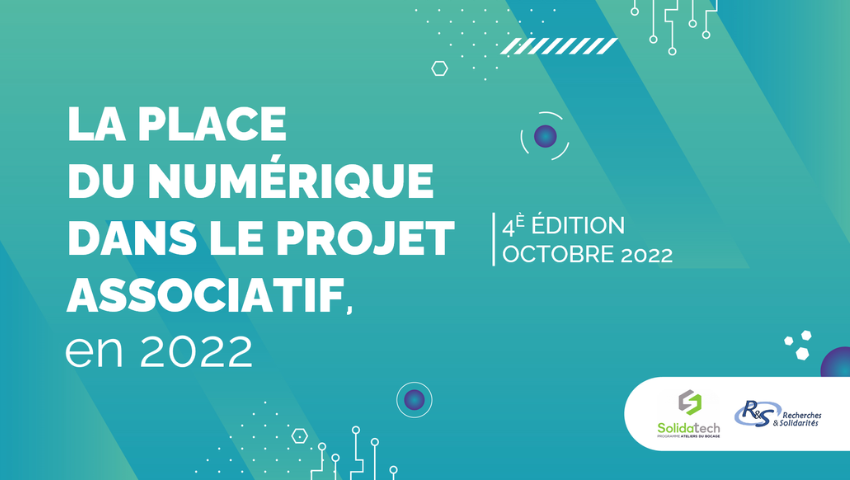 La place du numérique dans le projet associatif en 2022